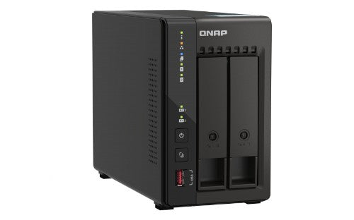 QNAP TS-253E NAS Tower Intel® Celeron® J6412 8 GB 0 TB QNAP Turbo System Black