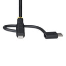StarTech.com RLTCUB1MBK USB cable USB 2.0 39.4" (1 m) USB A Micro-USB B Black