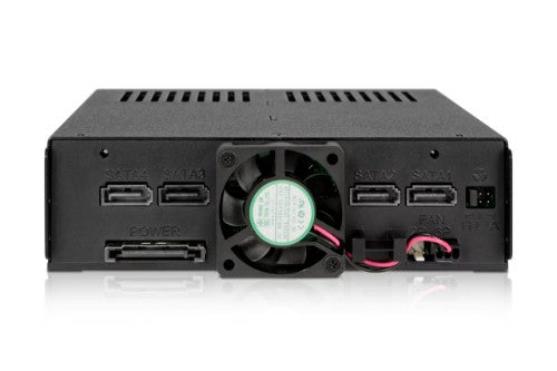 Icy Dock MB324SP-B disk array Desktop Black