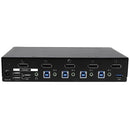 StarTech.com SV431DPU3A2 KVM switch Rack mounting Black