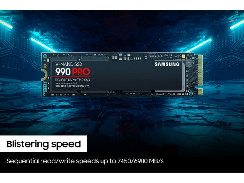 Samsung 990 PRO 2 TB M.2 PCI Express 4.0 NVMe V-NAND MLC