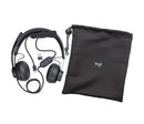 Logitech 981-001103 headphones/headset Wired Head-band Office/Call center USB Type-C Graphite