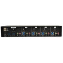 Tripp Lite B004-DPUA4-K KVM switch Black