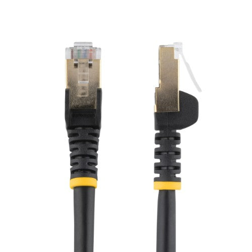 StarTech.com C6ASPAT30BK networking cable Black 358.3" (9.1 m) Cat6a