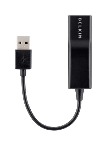 Belkin F4U047BT cable gender changer RJ-45 USB 2.0 Type-A Black