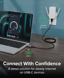 Plugable Technologies USBC-E1000-2M networking cable Black 78.7" (2 m)