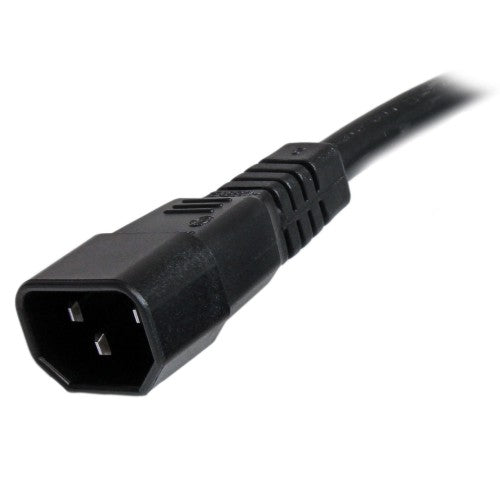 StarTech.com PXTC14C153 power cable Black 35.4" (0.9 m) C14 coupler C15 coupler