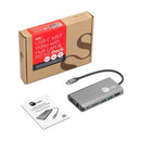 Siig JU-DK0F11-S1 laptop dock/port replicator USB 3.2 Gen 1 (3.1 Gen 1) Type-C Black, Gray