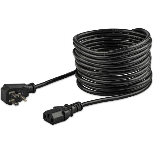 StarTech.com PXTF10115 power cable Black 181.1" (4.6 m) NEMA 5-15P C13 coupler