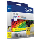 Brother LC406YS ink cartridge 1 pc(s) Original Standard Yield Yellow