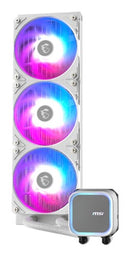 MSI MAG Coreliquid A13 360 WHITE Motherboard, Processor All-in-one liquid cooler 4.72" (12 cm) 1 pc(s)