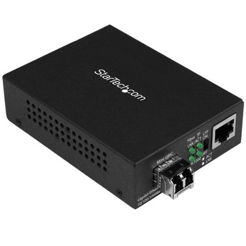 StarTech.com MCM1110MMLC network media converter 1000 Mbit/s 850 nm Multi-mode Black