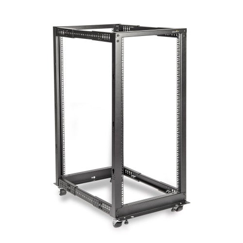 Rocstor Y10E009-B1 rack cabinet 25U Freestanding rack Black