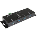 StarTech.com ST4300USBM interface hub USB 3.2 Gen 1 (3.1 Gen 1) Type-B 5000 Mbit/s Black