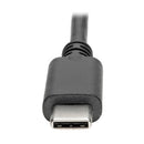 Tripp Lite U444-06N-HD4K6B video cable adapter 6" (0.152 m) USB Type-C HDMI Black