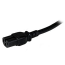 StarTech.com PXT515C158 power cable Black 94.5" (2.4 m) NEMA 5-15P C15 coupler