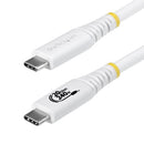 StarTech.com CC6FT20GUSB4TPW USB cable USB4 Gen 2x2 70.9" (1.8 m) USB C White