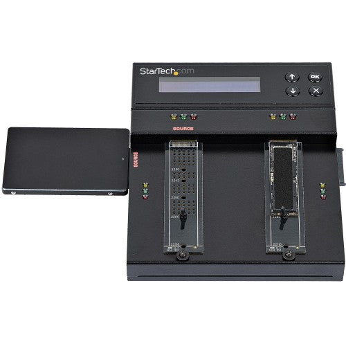 StarTech.com SM2DUPE11 media duplicator HDD/SSD duplicator Black 1 copies