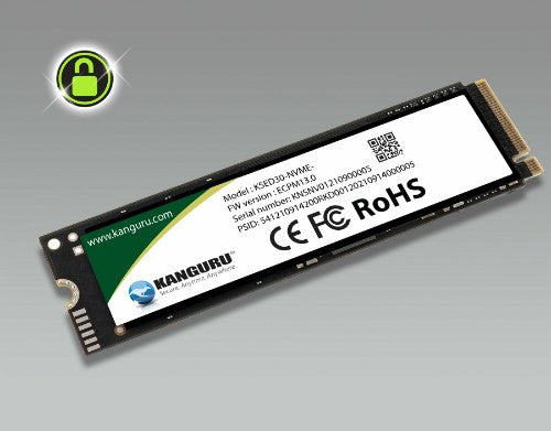 iStorage Kanguru SED30 2.05 TB M.2 PCI Express 4.0 NVMe 3D TLC