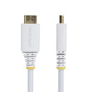StarTech.com HDMI2-CABLE-4K60-6FW HDMI cable 70.9" (1.8 m) HDMI Type A (Standard) White