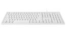 Macally QKEY keyboard USB White