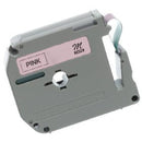 Brother ME21 printer label Pink M
