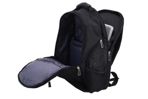 Eco Style Jet Set Smart backpack Casual backpack Black