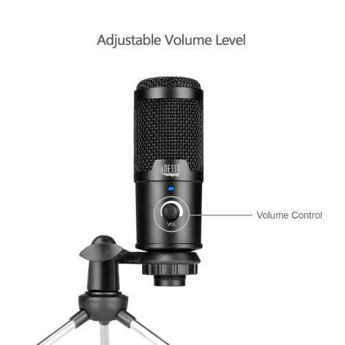 Adesso Xtream M4 Black Table microphone