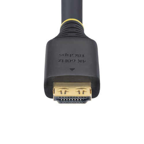 StarTech.com HDMI2-CABLE-GRIP-20F HDMI cable 240.2" (6.1 m) HDMI Type A (Standard) Black