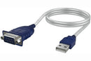 Sabrent CB-9PTF serial cable Blue USB 2.0 RS-232