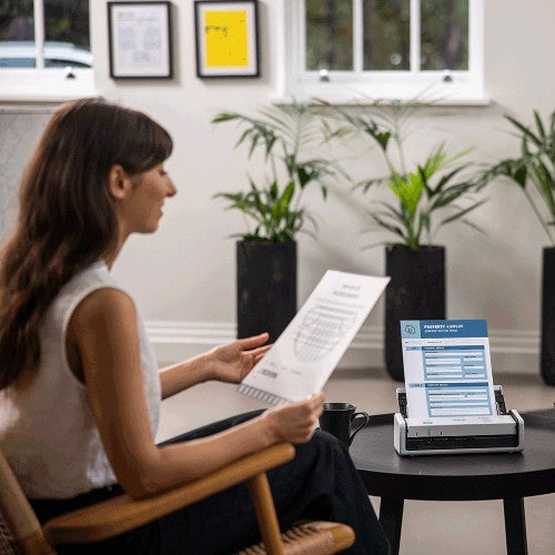 Brother ADS-1300 scanner ADF scanner 600 x 600 DPI A4 White