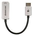 iogear GDPHD8KA cable gender changer DisplayPort HDMI Black, Silver