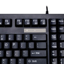 Adesso AKB-425UB-MRP keyboard Industrial USB QWERTY US English Black