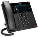 HP Poly VVX 450 12-Line IP Phone and PoE-enabled with Power Supply