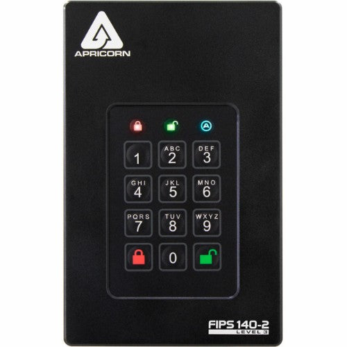 Apricorn AFL3-S16TB external solid state drive 16 TB Black