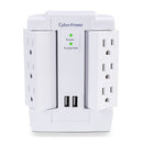 CyberPower CSP600WSURC2 surge protector White 6 AC outlet(s) 125 V