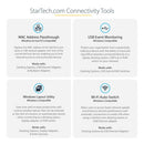 StarTech.com DKT31CHVL laptop dock/port replicator Wired USB 3.2 Gen 2 (3.1 Gen 2) Type-C Black, Silver