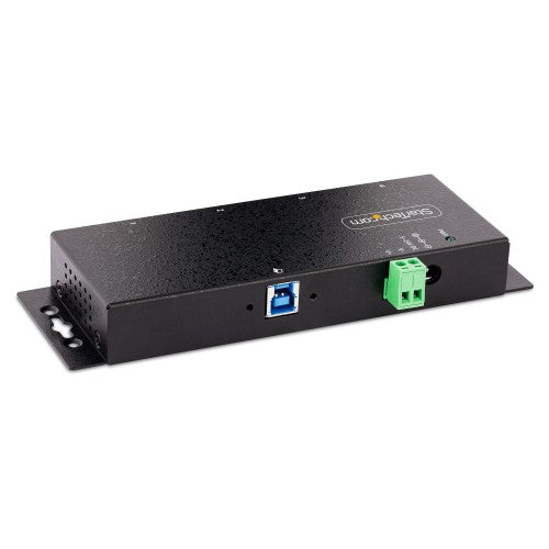 StarTech.com 5G4AINDNP-USB-A-HUB interface hub USB 3.2 Gen 1 (3.1 Gen 1) Type-B 5000 Mbit/s Black