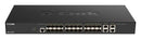 D-Link DXS-1210-28S network switch Managed L2/L3 10G Ethernet (100/1000/10000) 1U Black