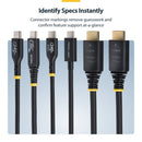 StarTech.com HDMI21-CBL-8K60-3M HDMI cable 118.1" (3 m) HDMI Type A (Standard) Black