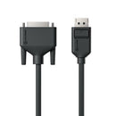 ALOGIC EL2DPDVI-03 video cable adapter 118.1" (3 m) DisplayPort DVI Black
