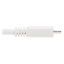 Tripp Lite U050AB-006-WH USB cable USB 2.0 72" (1.83 m) USB A Micro-USB B White