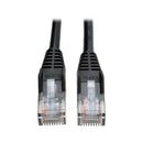 Tripp Lite N001-010-BK networking cable Black 120.1" (3.05 m) Cat5e U/UTP (UTP)