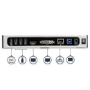 StarTech.com DK30ADD laptop dock/port replicator Wired USB 3.2 Gen 1 (3.1 Gen 1) Type-B Black, Silver