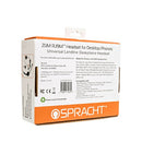 Spracht ZūM RJ9 Headset Wired Head-band Office/Call center Black, Silver