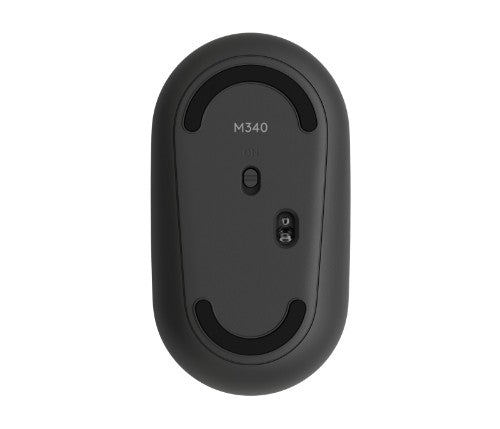 Logitech M340 mouse Universal Ambidextrous RF Wireless Optical 1000 DPI