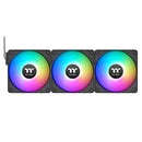 Thermaltake CL-F192-PL12SW-A computer cooling system Computer case Fan 4.72" (12 cm) Black 3 pc(s)