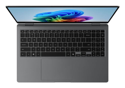 Samsung Galaxy Book5 360 Intel Core Ultra 7 256V Hybrid (2-in-1) 15.6" Touchscreen Full HD 16 GB LPDDR5x-SDRAM 512 GB SSD Wi-Fi 7 (802.11be) Windows 11 Pro Gray