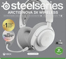 Steelseries Arctis Nova 3X Headset Wireless Head-band Music/Everyday Bluetooth White