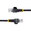 StarTech.com 25 ft Black Snagless Category 5e (350 MHz) UTP Patch Cable networking cable 300" (7.62 m)
